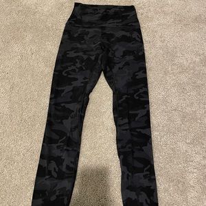 camo lululemon leggings